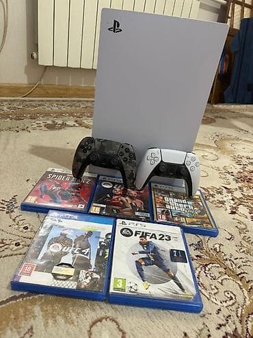 игры на ps5 купить бишкек: Цена:58000. Плейстейшин в очень хорошем состоянии есть 2 контроллера и — 2