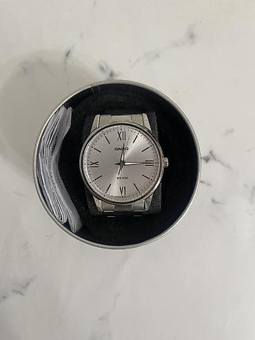 second hend: Классические часы часы, Casio, Латунь, Япония, Водонепроницаемые, Мужские, Новый — 1