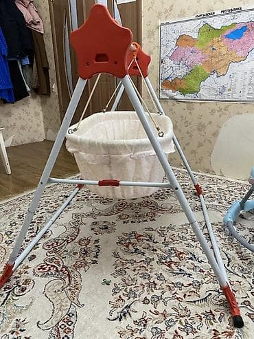 Комплектующие для мебели: Детский комплект: подвесная люлька 800 Камот детский 500 Ходонок 600 — 3