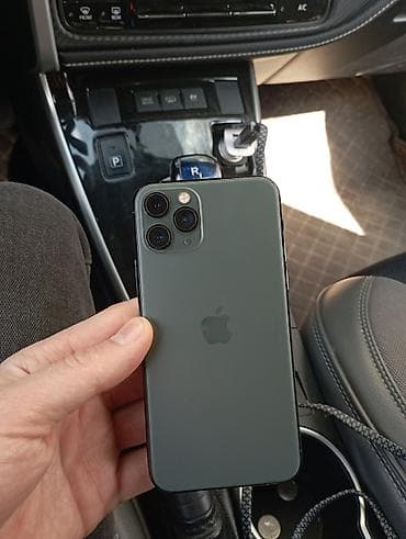 телефон iphone 11: IPhone 11 Pro, Б/у, 256 ГБ, Зеленый, 83 % — 2