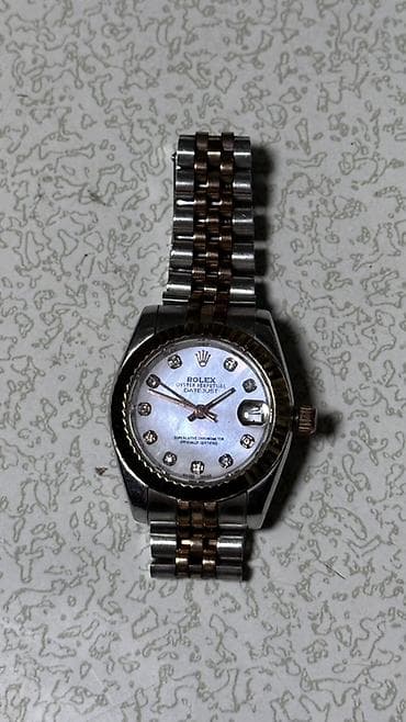 Аксессуары: Классические часы часы, Rolex, Швейцария, Оригинал, Женские, Б/у — 1