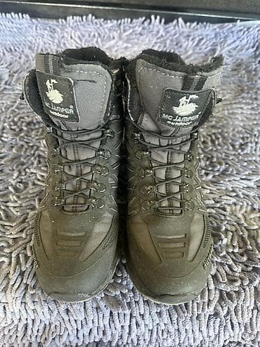 зимние мужские обувь: Мужские ботинки, 36, Б/у, цвет - Черный — 1