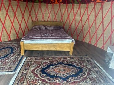 коттеджи на иссык куле чолпон ата: Коттедж, Chunara hotel Каджи-Сай, Барбекю, Бассейн, Охраняемая территория — 13