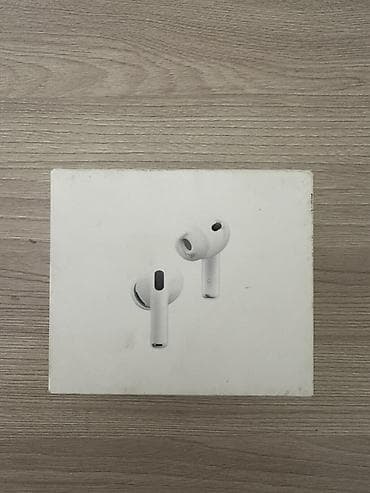 AirPods Pro 3 Беспроводные наушники с зарядным футляром. На коробке at lalafo.kg AirPods Pro 3 Беспроводные наушники с зарядным футляром. На коробке