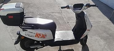 китай скутер: Электроскутер городского типа с кофром Описание: - Электрический — 1