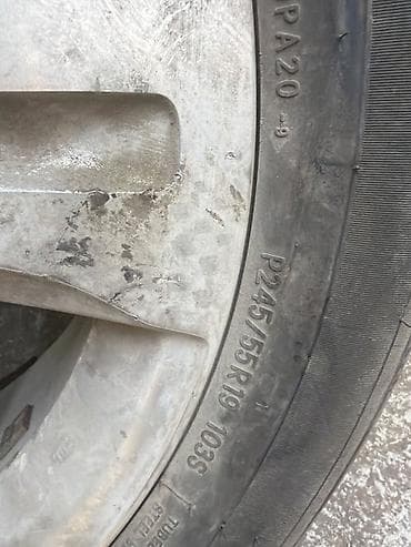 245 60 19: Колесо в сборе R19: литой диск + шина - Размер диска: 19" - — 6