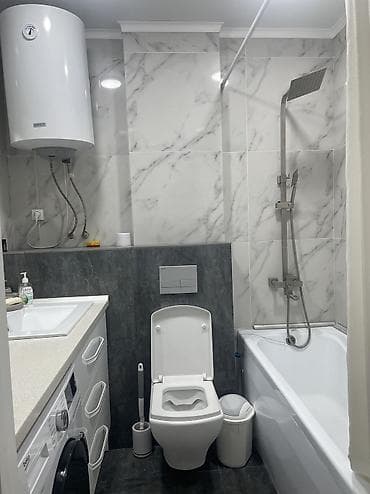 мкр джал квартиры: 1 комната, Душевая кабина, Постельное белье, Бронь — 9