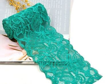 швейлер металл: Кружево эластичное, ширина 8 см, длина 1 метр. Эластичное кружево — 6