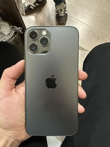 IPhone 12 Pro Max, 128 ГБ, Графит, 100 %