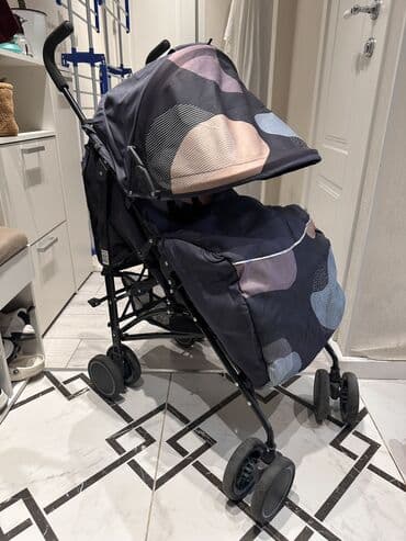 детская коляска cybex: Коляска, цвет - Фиолетовый, Б/у — 2