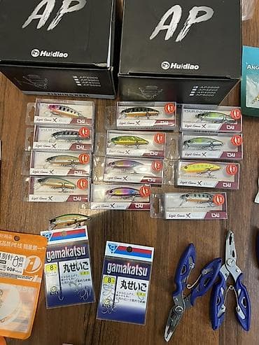 удачки бу: Набор рыболовных снастей для спиннинга и ультралайта Состав: - — 1