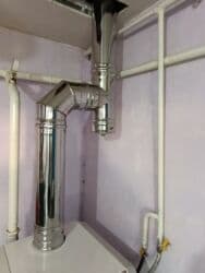 отопительные газовые котлы: Монтаж дымоходов на крыше и через дом Услуги по дымоходам для частных — 29