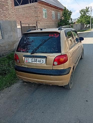 мото скмурай бишкек: Daewoo Matiz: 2000 г., 0.8 л, Механика — 4