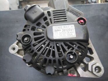 щетки генератора: Генератор Hyundai Б/у, Оригинал — 1