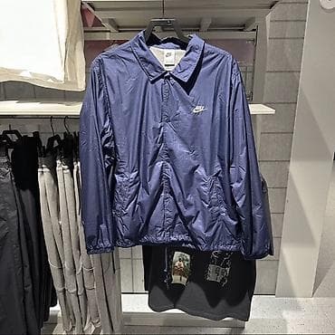 вещи италия: Мужская куртка, M, Nike, Новый, цвет - Синий, Самовывоз, Платная доставка — 3
