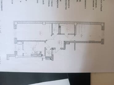 продам квартиру под офис: 2 комнаты, 72 м², Элитка, 6 этаж, ПСО (под самоотделку) — 2