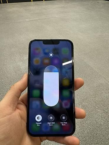 ayfon 11 pro max: IPhone 13 Pro, Б/у, 128 ГБ, Графит, Зарядное устройство, Защитное стекло, Чехол, 79 % — 3
