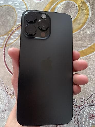 tecno телефон: IPhone 16 Pro Max, Б/у, 256 ГБ, Natural Titanium, Кабель, Чехол, 91 % — 2
