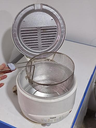 кондитерские духовки: Фритюрница Siemens - Тип: электрическая фритюрница с металлической — 1