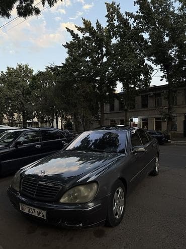 Mercedes-Benz S-Class: 1999 г., 4.3 л, Автомат, Газ, Седан — 2