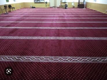 кара балта ковер: Жайнамаз, Новый, Ковролин для мечети, цвет - Бежевый — 2