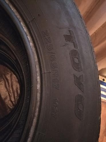 Шиналар 225 / 65 / R 17, Жай, Комплект, Жол тандабастар (АТ/МТ), Toyo