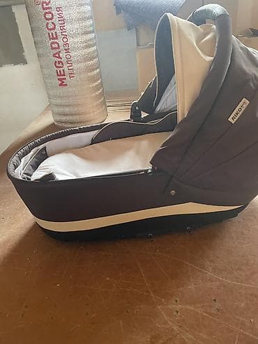 каляски бу: Коляска, цвет - Коричневый, Б/у — 3