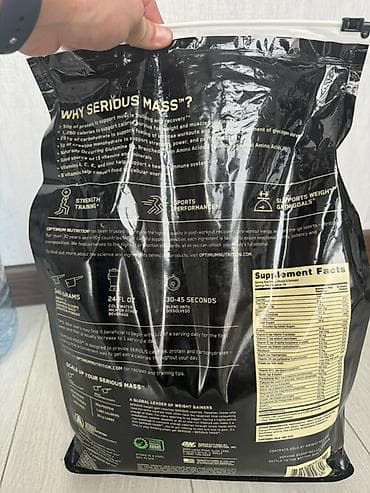 для набора вес: Гейнер Optimum Nutrition Serious Mass, вкус Chocolate - Формула для — 3