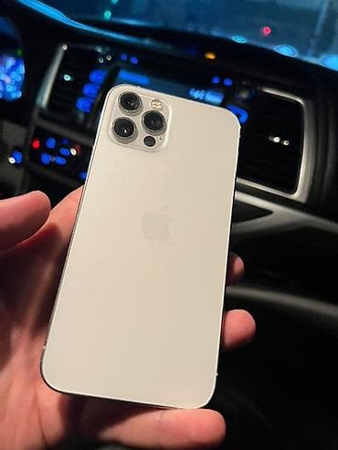 айфон алам: IPhone 12 Pro, Б/у, 256 ГБ, Серебристый — 1