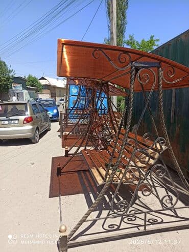 мебель буфет: Бакча селкинчеги Жөлөнгүчү менен, Чатыры менен — 18