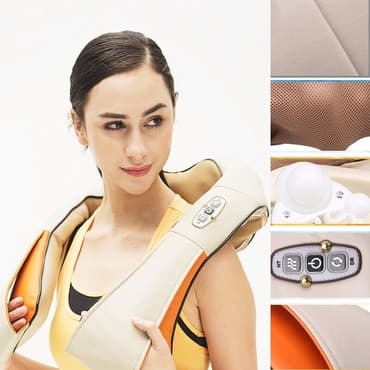 массажные коврики: Domamifit U Shiatsu массажер с подогревом. ●3Д массажер с функцией — 1