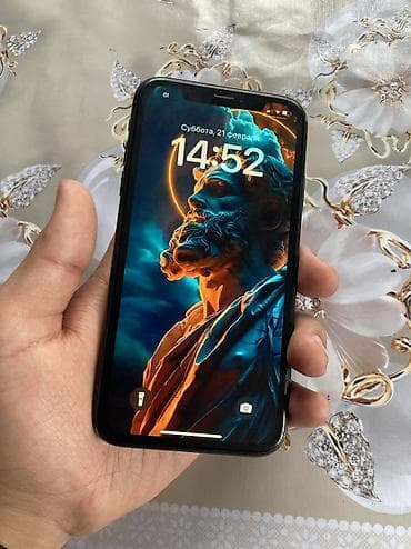 холоденик бу: IPhone Xr, Б/у, 64 ГБ, Черный, Чехол, 78 % — 3
