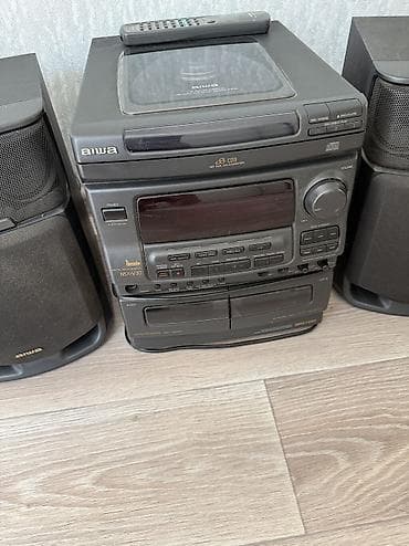 ipod mp3: Музыкальный центр Aiwa с акустикой - Полноразмерный стерео-комплект — 3