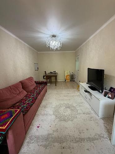 osh flat: 2 комнаты, 48 м², 5 мкр Индивидуалка, 1 этаж, Евроремонт — 1