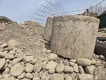 опалубка для септика: Железобетонные кольца для колодцев/септиков - Материал: тяжелый бетон — 1