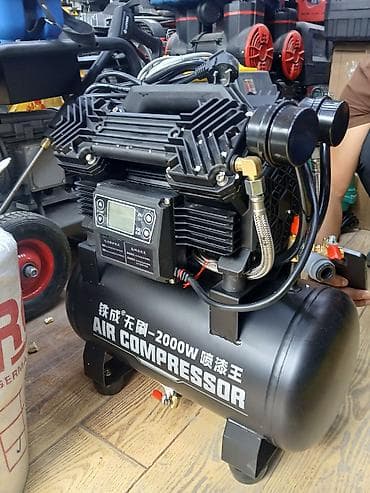 Инструменты: Бесщеточный воздушный компрессор 2000W - Тип: электрический поршневой — 2