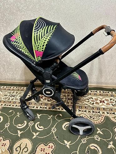 Коляскалар: Балдар арабасы, Chicco, түсү - Кара, Колдонулган, Өзү алып кетүү — 1