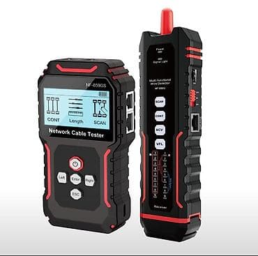 Тестер кабеля интернет видеонаблюдения, профессиональный, улучшенная at lalafo.kg Тестер кабеля интернет видеонаблюдения, профессиональный, улучшенная