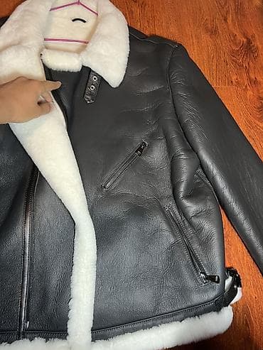 куртка зимой: Дублёнка мужская, модель косуха - Материал: натуральная кожа с — 5