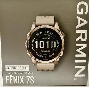 Garmin Fenix 7s saphire solar. Часы в идеале. Коробка и шнур. Обмена