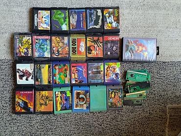 psp 3d controller game station: Комплект ретро-игровых приставок Sega Mega Drive 2 (16-bit) оригинал — 5