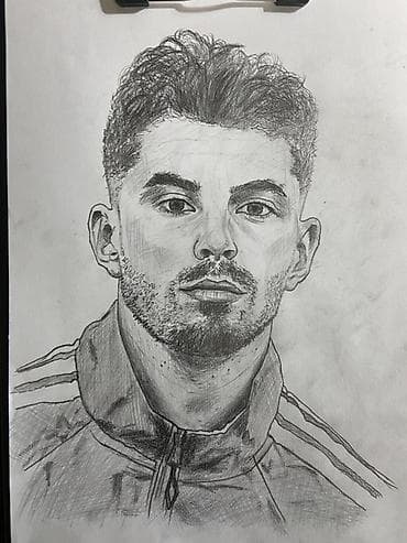 Декор жана интерьер: 🎨 Портреты карандашом по фотографии на заказ Портрет станет отличным — 4