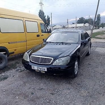 Mercedes-Benz S-Class: 2000 г., 5 л, Автомат, Бензин, Седан