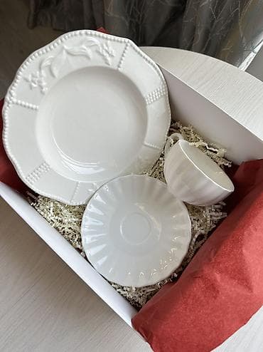 не нужное: Керамическая посуда, в жизни выглядит даже лучше, чем на фото. Все — 9