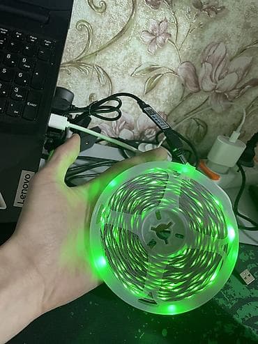 led лампа: Светодиодная RGB-лента – 15 метров - Управление: пульт ДУ + мобильное — 9