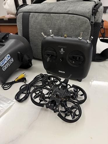 dark project: GEPRC FPV комплект: дрон, очки, пульт TinyRadio ELRS, сумка Продается — 3