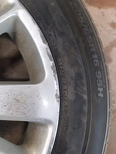 diska 14: Колеса в сборе 205 / 65 / R 16, Лето, Б/у, Комплект, Легковые, Литые, отверстий - 5 — 8