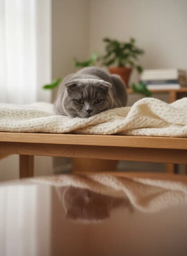 домашняя кошка: Британская короткошёрстная, 1 год, Девочка, Голубой, Приучена к лотку, Проглистована, С прививками — 1