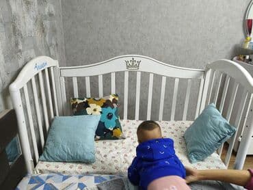 детская мебель для двух девочек: Детская гарнитура, Для мальчика, МДФ, цвет - Белый — 3