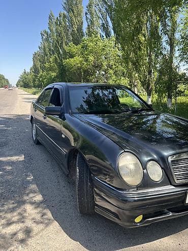 голубые линзы: Mercedes-Benz E-Class: 1997 г., 3.2 л, Автомат, Бензин, Седан — 2
